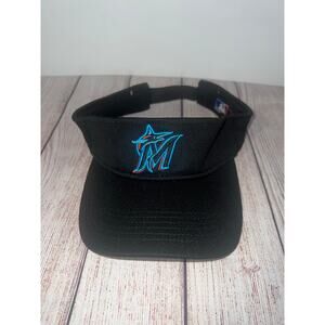 Miami Marlins TEAM MLB by OC Sports New Era Adjustable Visor Baseball Hat